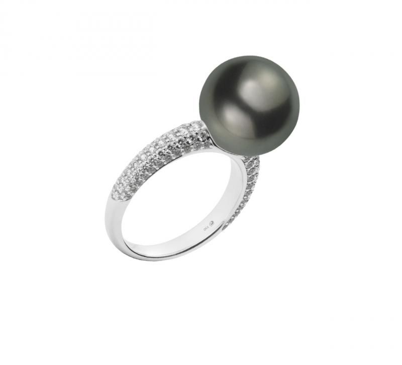 Кольцо Mikimoto Classic