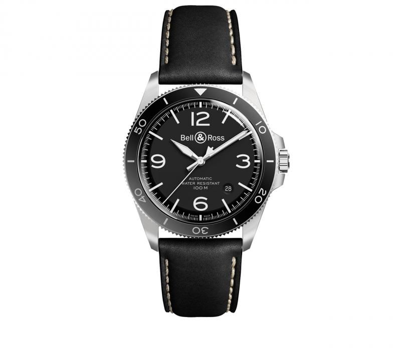 Часы Bell & Ross BR V2-92 Black Steel