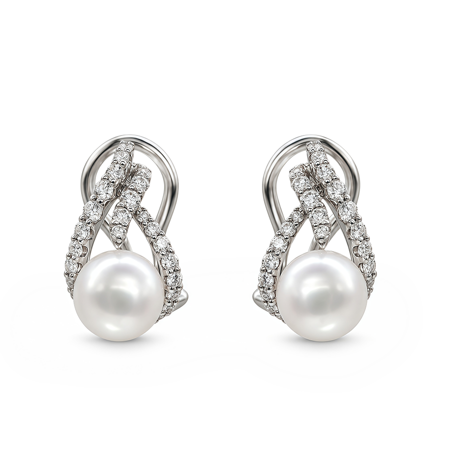 Серьги Mikimoto