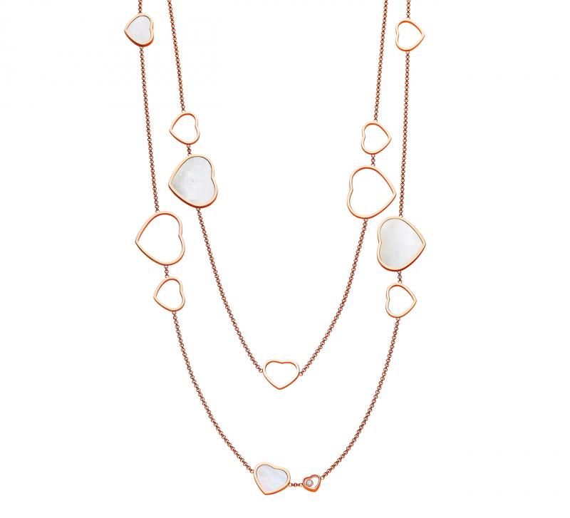 Колье Chopard Happy Hearts