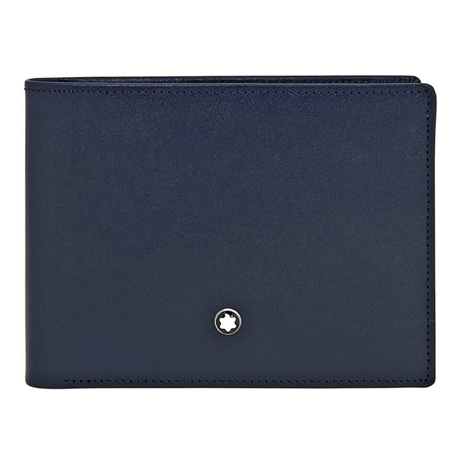 Бумажник синий Montblanc