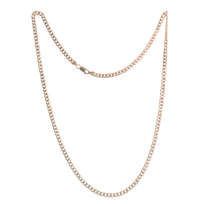 Цепь gold-plated silver the shell