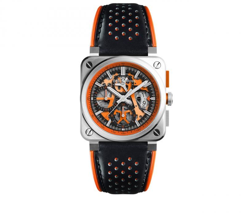 Часы Bell & Ross BR 03-94 AeroGT Orange