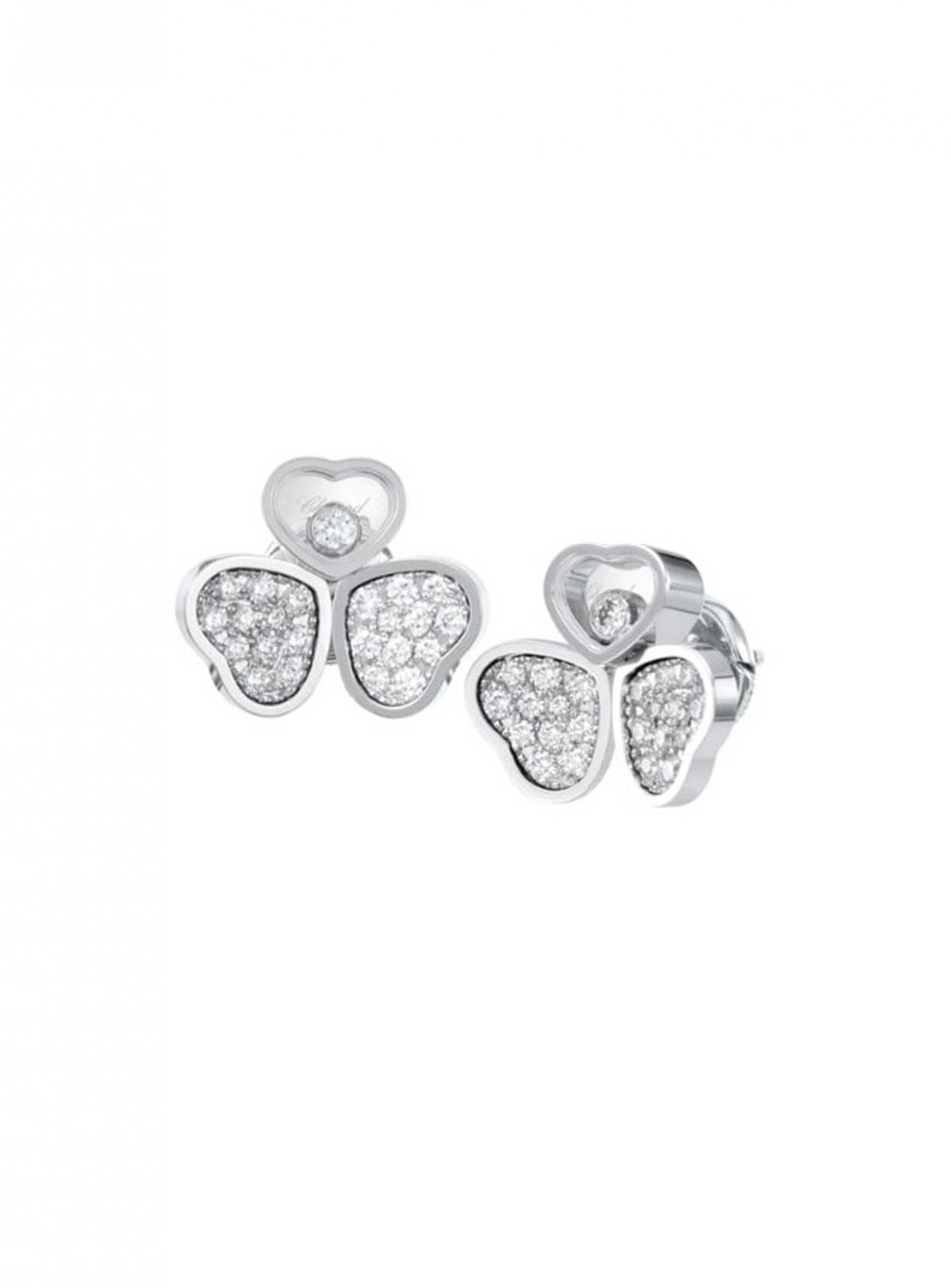 Серьги Chopard Happy Hearts