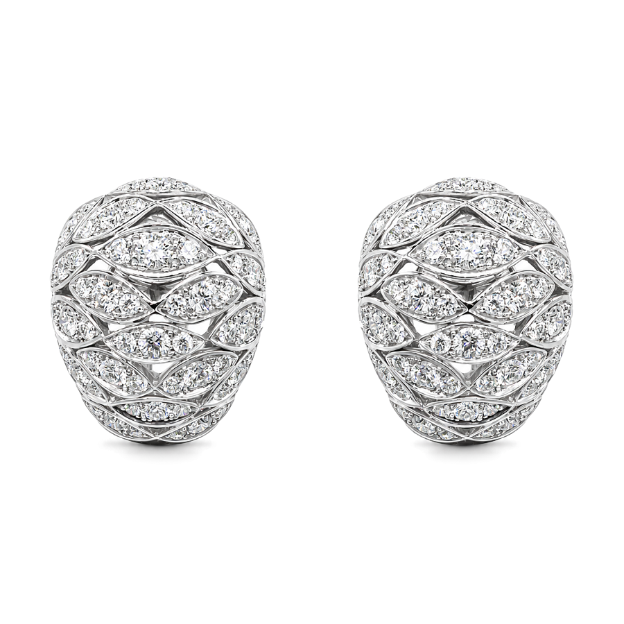 Серьги Luca Carati Leaves