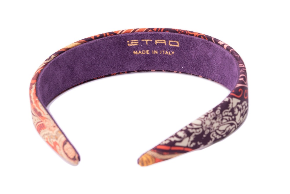 Ободок широкий ETRO