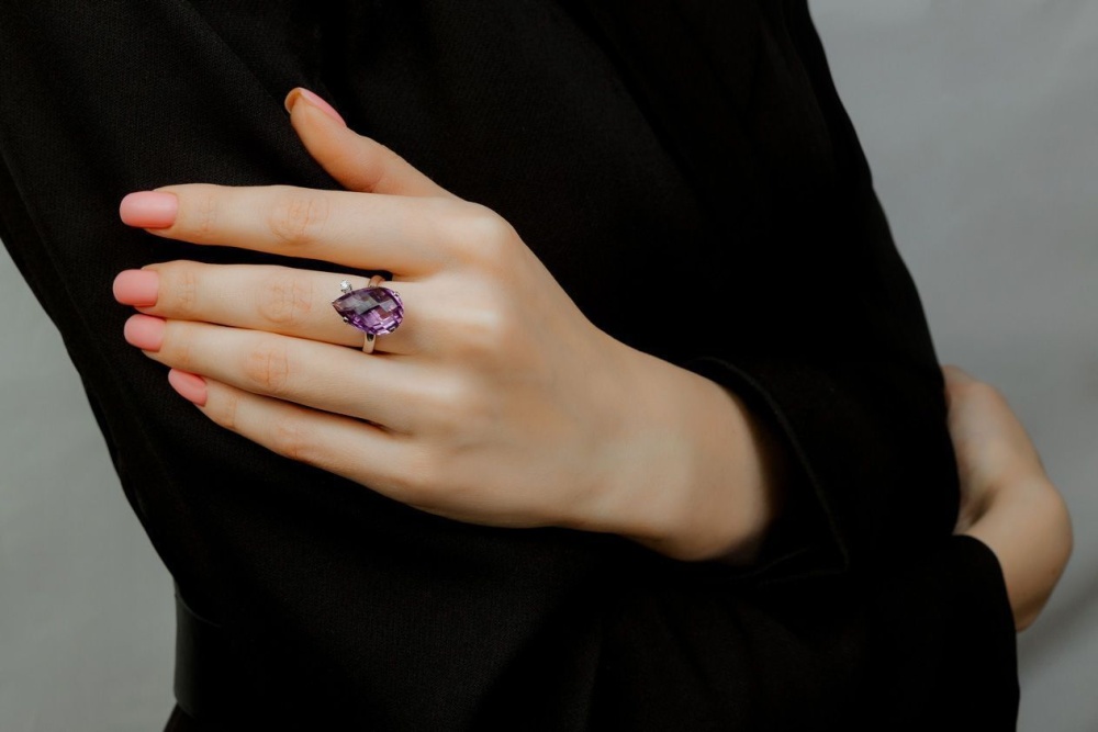 Кольцо BIBIGI'  amethyst Кольцо BIBIGI'  amethyst коллекция 2022-2023