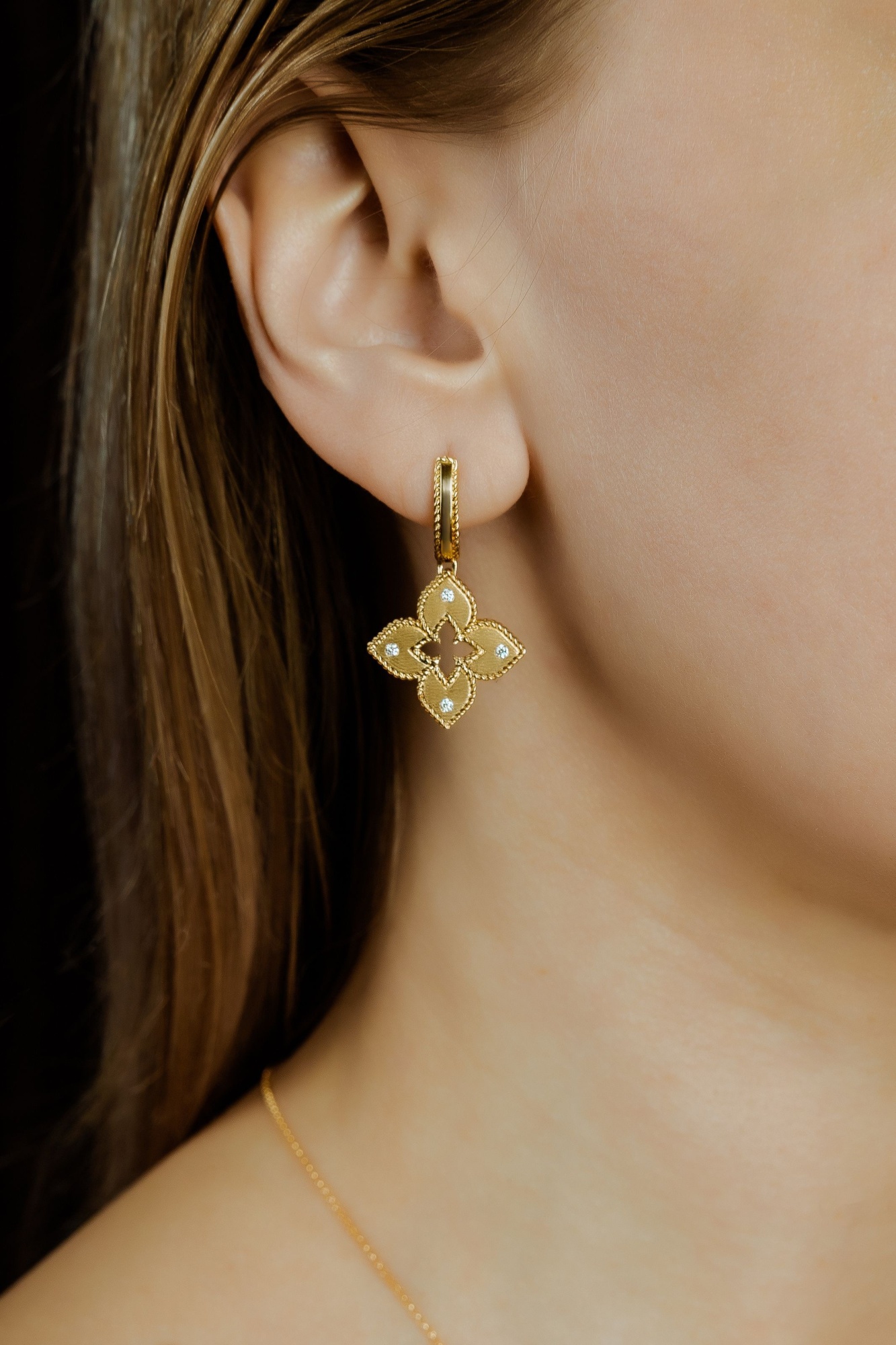 Серьги Roberto Coin Venetian Princess