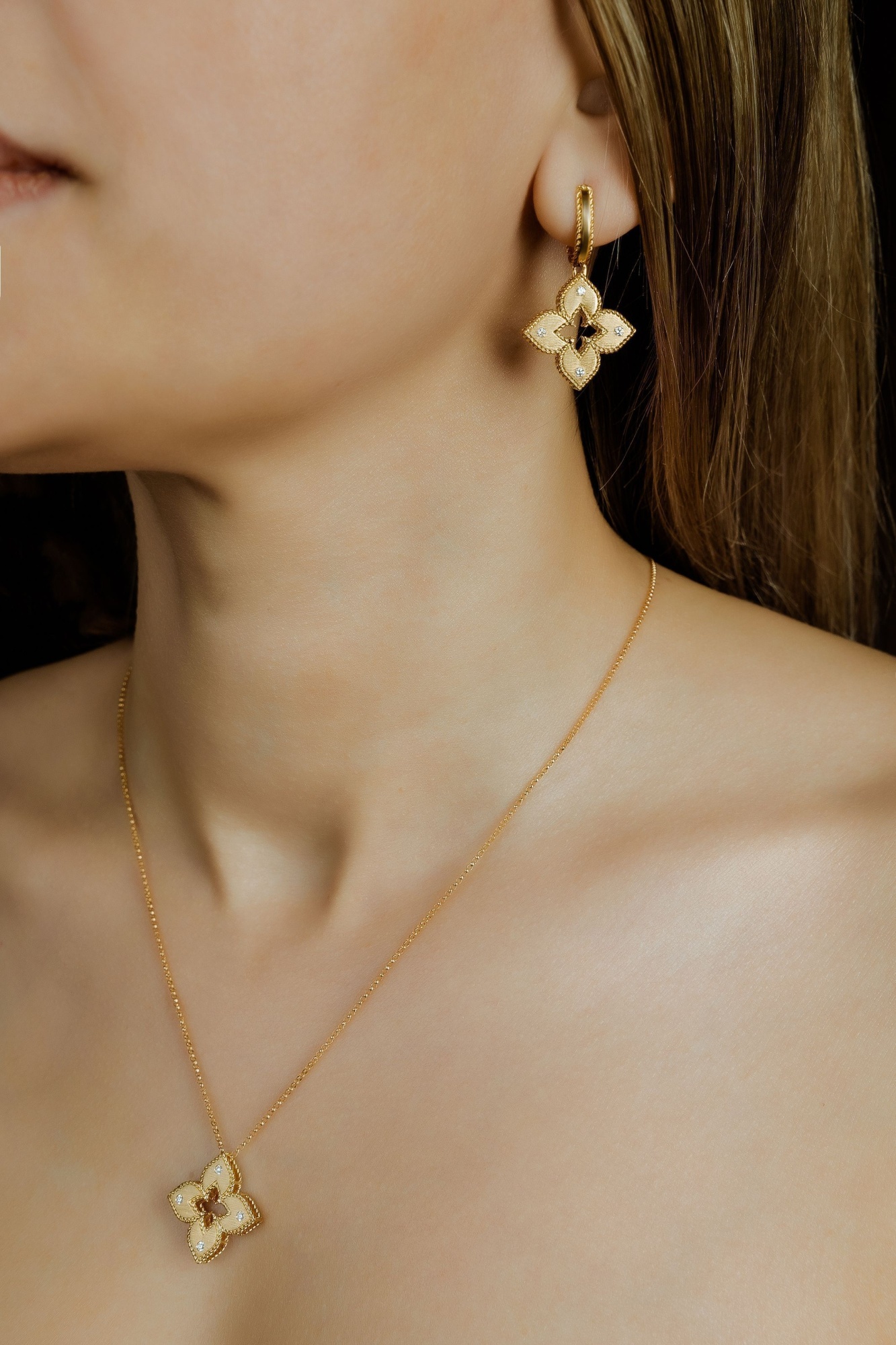 Серьги Roberto Coin Venetian Princess