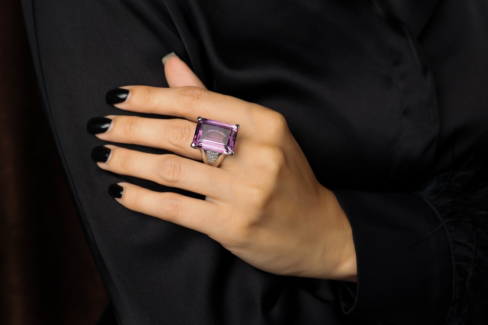 Кольцо Ponte Vecchio Gioielli Amethyst Кольцо Ponte Vecchio Gioielli Amethyst коллекция 2022-2023