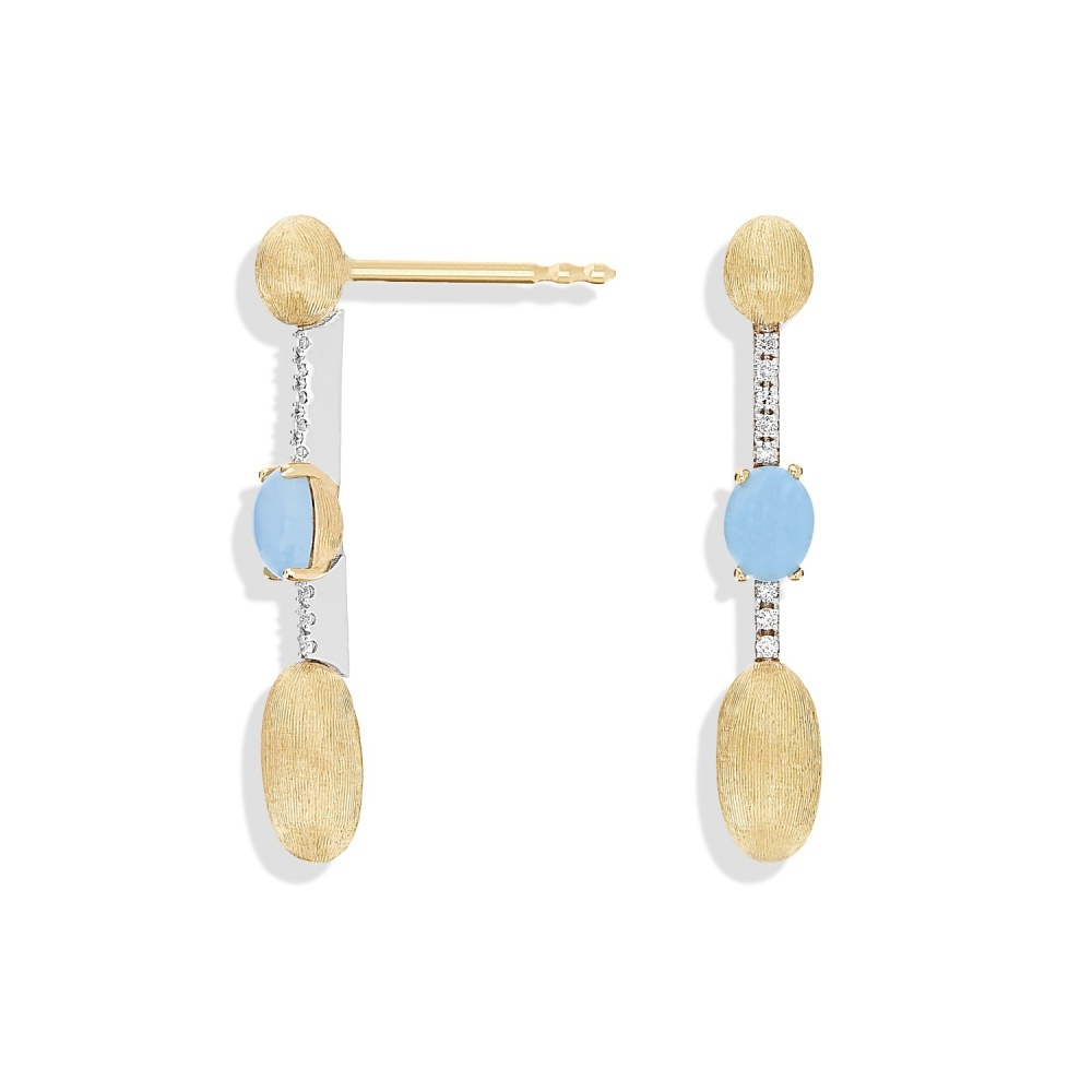 Серьги Nanis Dancing in the Rain Acquamarine коллекция 2022-2026