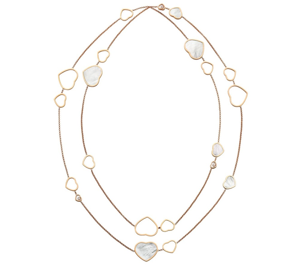 Колье Chopard Happy Hearts