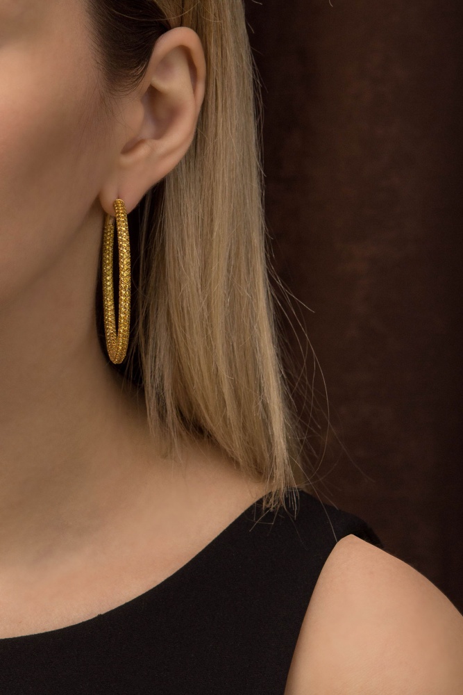 Серьги CANTAMESSA конго Серьги CANTAMESSA конго коллекция 2022-2023