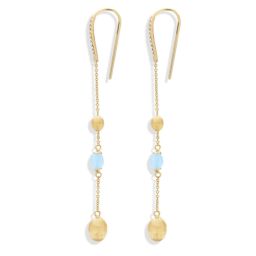 Серьги Nanis Dancing in the Rain Acquamarine коллекция 2022-2026